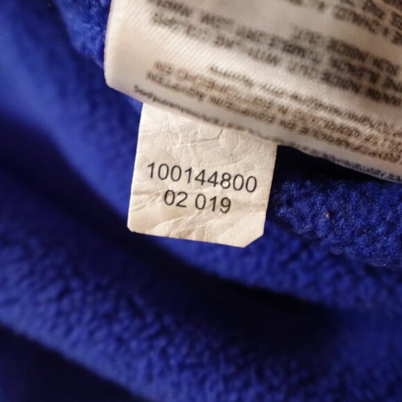 Brooks Brothers half zip fleece pullover men's large blue - Picture 12 of 12